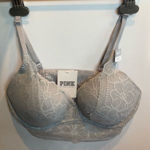 Victoria’s Secret Pink Lace push-up bralette✨